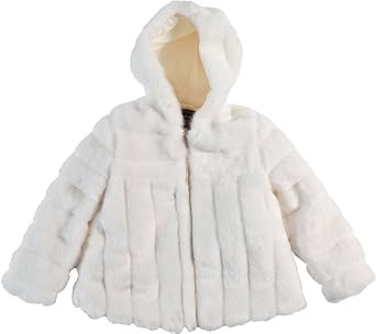 Rothschild Princess Faux White Mink Coat