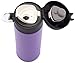 Simple Modern 16oz Vacuum Insulated Kona Travel Mug - Stainless Steel Tea Coffee Cup - Powder Coated Hot Cold Thermos - Canteen Water Bottle - Lilac Purple