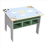 Teamson Kids Sunny Safari Hand Painted Kids Table