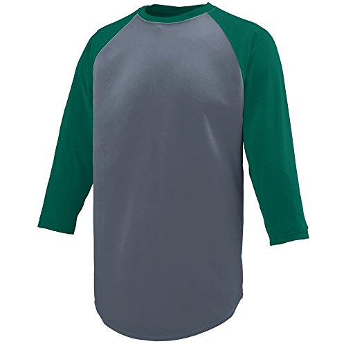 Augusta Sportswear MEN'S NOVA JERSEY 2XL Graphite/Dark Green