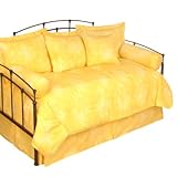 IMAGE OF Caribbean Coolers Daybed Bedding Set - Banana Yellow (Twin)