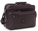 Firenze Leather Briefcase Overnight Travel Bag Attache Case