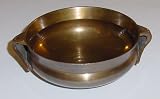 Antiqued Brass Offering Bowl - 4.5" Diameter