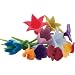 Trudeau Duo Tone Wine Charms - Set of 12