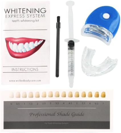 Whitening Express System, Professional Teeth Whitening Kit - Includes Instruction in English