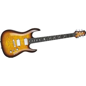 B.C. Rich Assassin QX6 Electric Guitar, Amber by 
