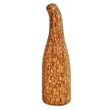 Ceramic Vase - Bamboo Brown/ Beige (16")