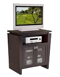 Plasma TV Stand - 36 Inch Classic Modern Entertainment Highboy for Plasma/DLP/LCD Installations - FT36TL