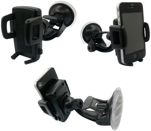 Car Holder for Samsung Galaxy Note II S5 /S4 /S3 / Note Epic Touch 4G Nokia Lumia 900 HTC One X EVO 4G Rhyme DROID RAZR BIONIC INCREDIBLE Google Nexus BlackBerry Torch LG Revolution GPS of width 50mm - 83mm 360 Degree Rotation simply fit almost all Phones Samsung Apple HTC Nokia Blackberry Motorola Sony Ericsson LG iPhone 6 / 5s / 5c / 4S / 4 / 3GS