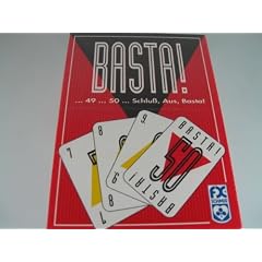 SCHMID Spiel 54132 Basta! ...49 ...50 ... Schluss, Aus, Basta! Ab 8 Jahren