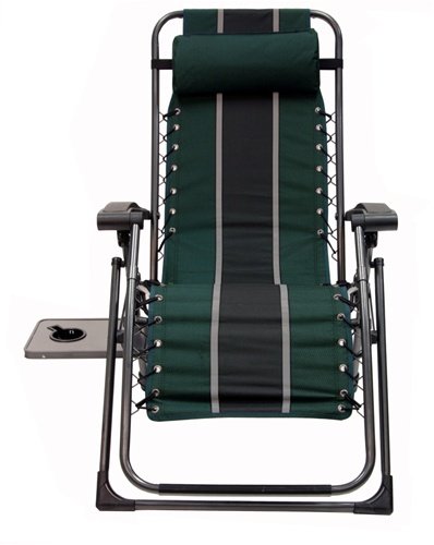 Anti-Gravity Lounger with Side Table