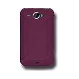 Amzer Silicone Skin Jelly Case for HTC Wildfire - Purple