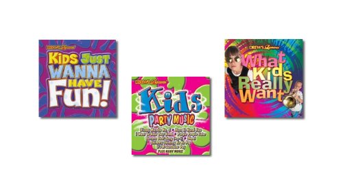 Kids Party Music Discs 3 Pack