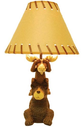 Bear & Moose Table Lamp