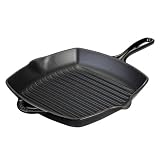 Le Creuset Enameled Cast Iron 10 1/4 Inch Square Skillet Grills