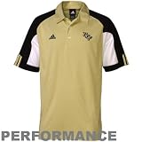 adidas UCF Knights Gold Head Coach ClimaCool Performance Polo