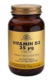 Solgar Vit. D3 25 ug/(1000iu) 100 Softgel