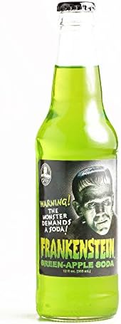 Frankenstein Green Apple Soda 12 oz each (1 Item Per Order, not a case)