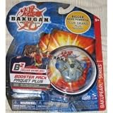 Bakugan Battle Brawlers Booster Pack B2 BAKUPEARL Series Grey Warius