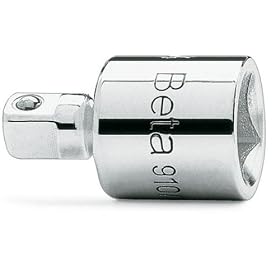Beta 910/15 3/8" Female and 1/4" Male Drive Adaptor Socket, with Chrome Plated