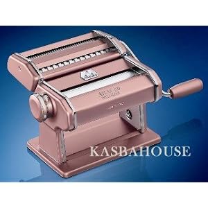 Atlas Pasta Machine - Designer Deluxe- Pink Made in Italy by Atlas