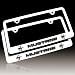 Ford Mustang 3D Chrome Metal License Plate Frame, Pair