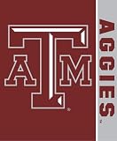 NCAA Texas A&M Aggies Raschel Throw Blanket