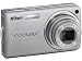 Nikon Coolpix S550 Digital Camera - Silver (10.0MP, 5x Optical Zoom) 2.5