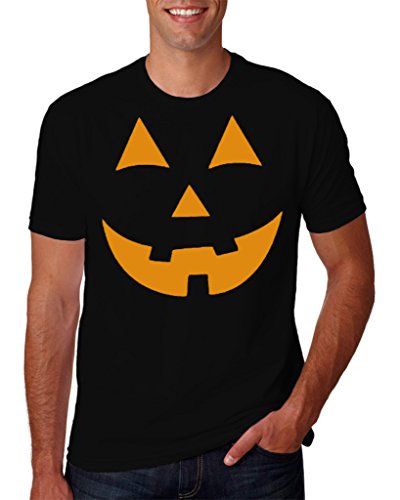 Hot Ass Tees Adult Unisex Jack O' Lantern Pumpkin Holloween Costume T-Shirt