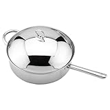 Kinetic Classicor 7-Quart Stainless-Steel Chicken Fryer Pan with High Dome Stainless Lid