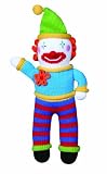 Zubels Clown Tangerine 24-inch Hand-Knit Doll