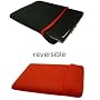 GAGS Acer Aspire One Reversible Neoprene Sleeve / Case / Pouch in RED and BLACK 8.9" 9"