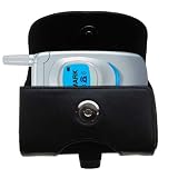 Horizontal Leather Case with Belt Clip/Loop for the Samsung SCH-A565