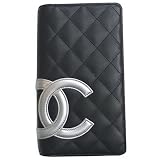 CHANEL(シャネル)【新品】 A26717 ブラック/シルバー カンボンライン 小銭入れ付き長財布【並行輸入品】 CHANEL(シャネル)【新品】 A26717 ブラック/シルバー カンボンライン 小銭入れ付き長財布【並行輸入品】