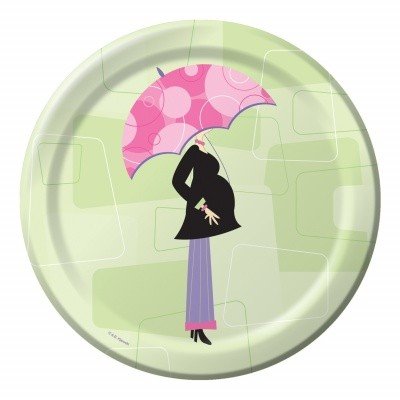 Mod Mom Baby Shower Dessert Plates 8ct On Sale