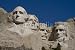 Wallmonkeys Peel and Stick Wall Decals - A View of Mt. Rushmore, near Keystone, South Dakota. - 24"W x 16"H Removable Graphic