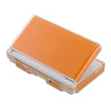Crystal Case w/ Silicone Lining for Nintendo DS Lite, Orange