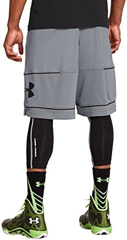 Under Armour Men's UA Freight Game Solid Shorts Small Steel