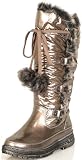 RAIN BOOTS Waterproof Winter Women's Gray Boots