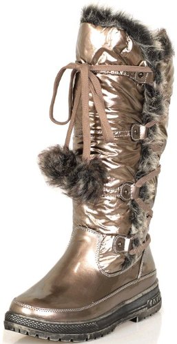 RAIN BOOTS Waterproof Winter Women's Gray Boots product image