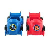 Fisher Price Little People Spin 'n Crash Raceway Cars