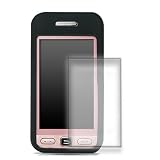 XYLO Accessory Bundle: Screen Protector (with MicroFibre Cleaning Cloth) & Black XYLO SuperTuff Silicone Skin Case Cover Pouch for the S5230 Tocco Lite Touch Screen Mobile Phone!