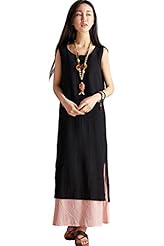 Tank Linen Shift  Dress