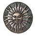Sun Outdoor Thermometers by Hen Feathers with Bronze Sun