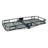 Pro Series 63152 Black 60" x 24" Hitch Mounted Cargo Carrier