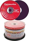 Datawrite Red Mach 4 DVD-R 8x - 50 in Tub -DWR-8-50