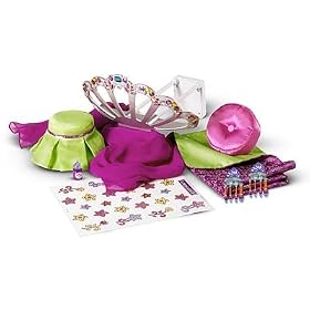 American Girl Jeweled Tiara Bedding for the 3 in 1 Bed by American Girl