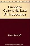 European community law : an introduction