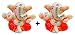 ManeKo Hindu God Idol Marble Ganesh Temple Showpiece for Car Dashboard - Pack of 2 RS.285.00