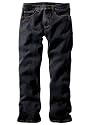 Herren Jeans schwarz BASIC 100% Baumwolle